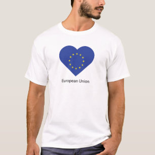 T-shirt J'aime l'Union européenne