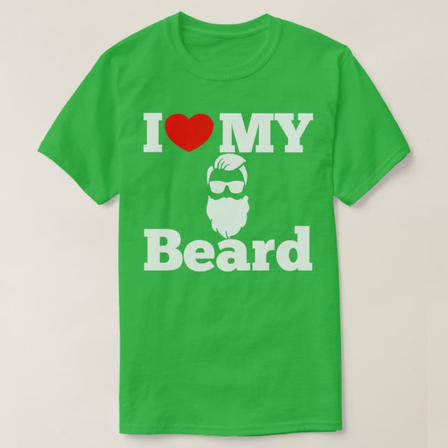 T-shirt J'Aime Ma Barbe 1 1 (Design devant)