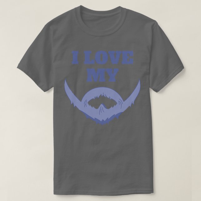 T-shirt J'aime ma barbe 5 (Design devant)