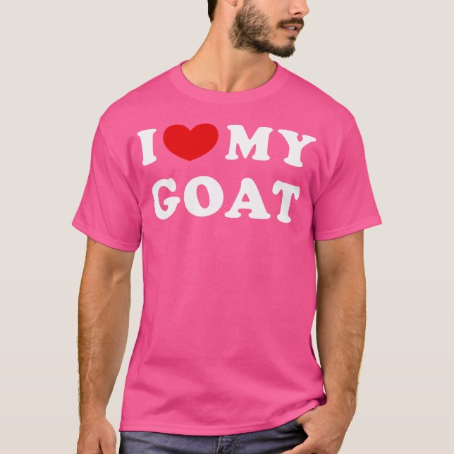 T-shirt J'Aime Ma Chèvre J'Aime Ma Chèvre (Devant)