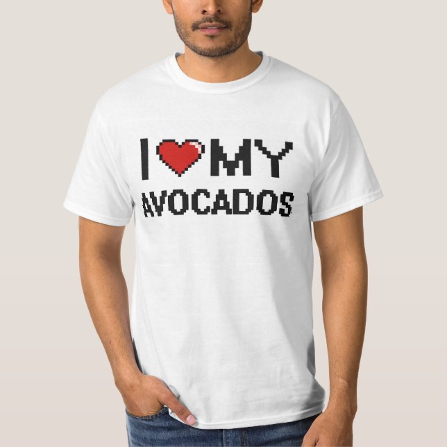 T-shirt J'aime ma conception de Digitals d'avocats (Devant)