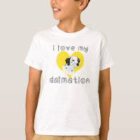 j'aime ma dalmation