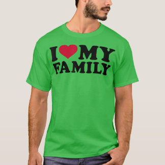 T-shirt J'aime ma famille