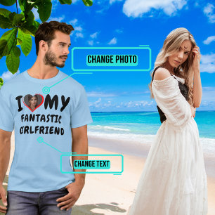 T-shirt J'Aime Ma Fantastique Petite Amie