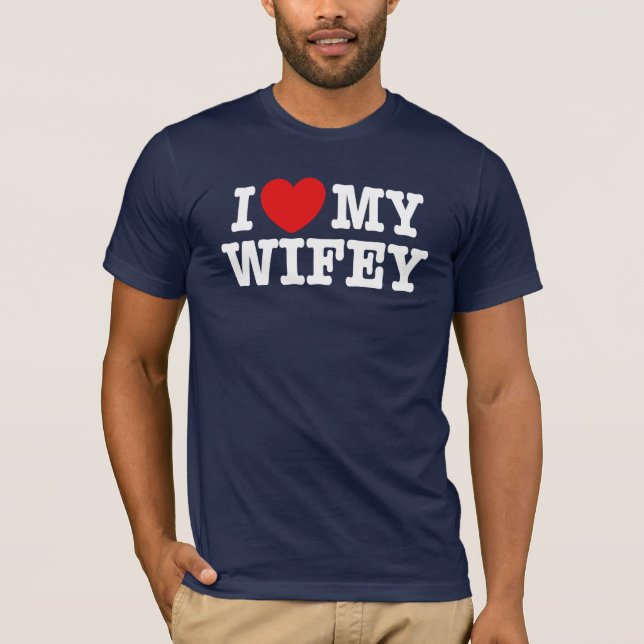 T-shirt J'Aime Ma Femme (Devant)