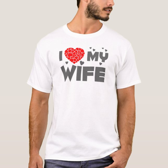 T-shirt J'Aime Ma Femme (Devant)
