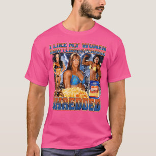 T-shirt J'Aime Ma Femme Comment J'Aime Mon Fromage Rasé