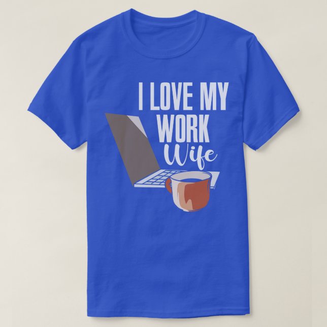 T-shirt J'Aime Ma Femme De Travail (Design devant)