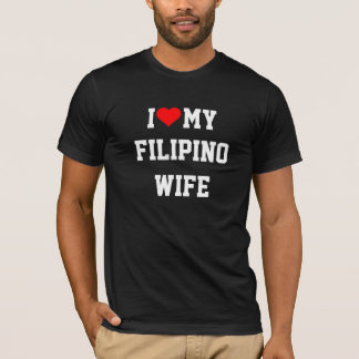 T-shirt J'Aime Ma Femme Philippine