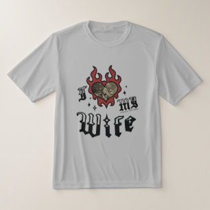 T-shirt J'aime ma femme - Rouge - DingusDesign