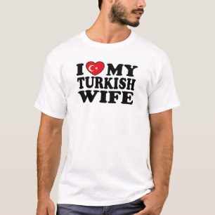 T-shirt J'Aime Ma Femme Turque
