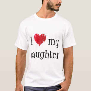 T-shirt J'aime ma fille