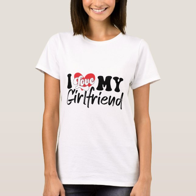 T-shirt J'Aime Ma Fille (Devant)
