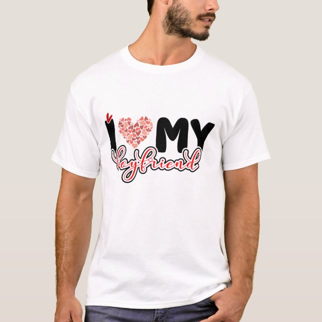 T-shirt J'Aime Ma Fille (Devant)
