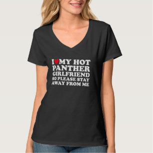 T-shirt J'Aime Ma Fille Chauve Panthère Alors S'Il Vous Pl