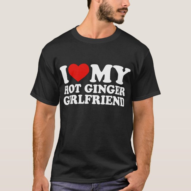 T-shirt J'Aime Ma Fille Giner Chaud (Devant)