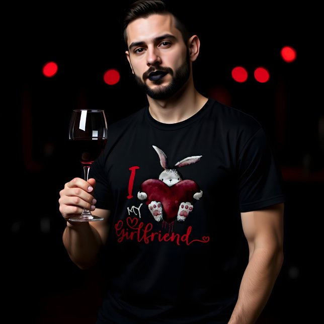 T-shirt J'Aime Ma Fille Gothique (Créateur téléchargé)