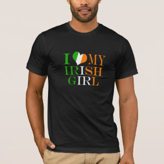 T-shirt J'aime ma fille irlandaise