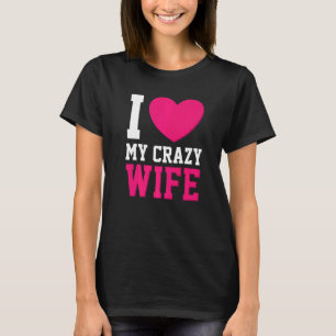 T-shirt J'Aime Ma Fou Épouse Marée