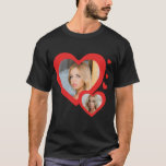 T-shirt J'aime ma Girami photo avant et arrière noir<br><div class="desc">Créez votre propre T-shirt noir J'aime ma petite amie. Cette chemise peut être un cadeau d'anniversaire frénétique et amusant. Forcez votre petit ami à porter cette super mignonne chemise tendance tiktok tout le temps. Il recevra beaucoup de compliments à l'école et sur Instagram. La chemise "J'aime ma petite amie" est...</div>