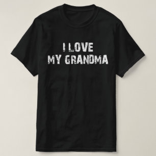T-shirt j'aime ma grand-mère