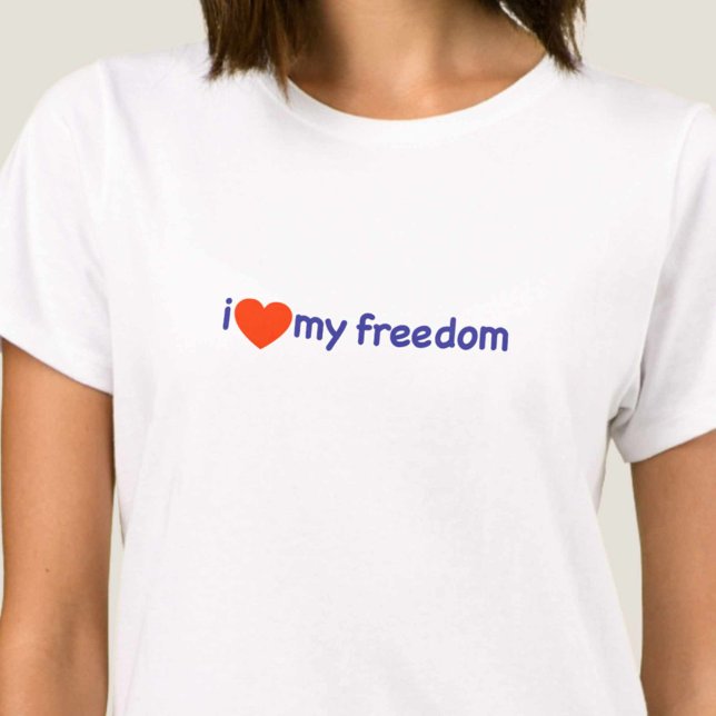 T-shirt J'Aime Ma Liberté ! (Créateur téléchargé)