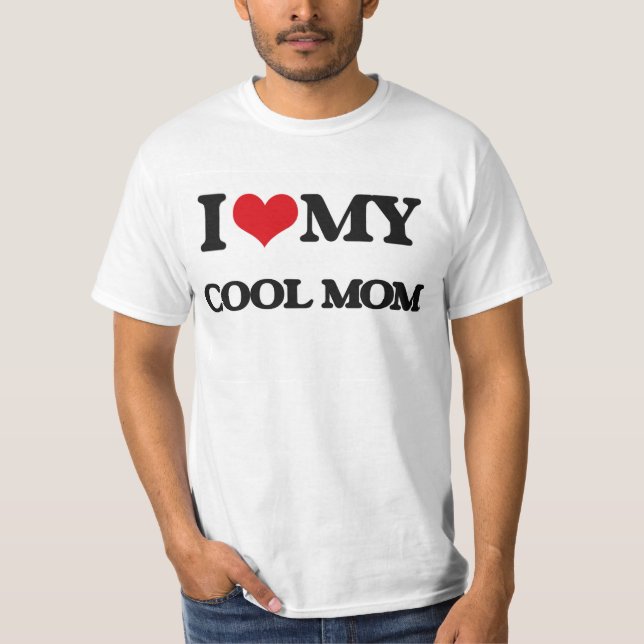 T-shirt J'aime ma maman fraîche (Devant)