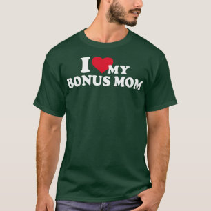 T-shirt J'aime ma mère bonus pour le fils ou la fille bonu