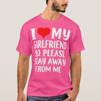 T-shirt J'Aime Ma Petite Amie J'Aime Ma Petite Amie Alors 