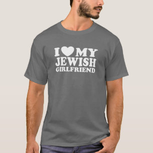 T-shirt J'Aime Ma Petite Amie Juive