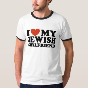 T-shirt J'Aime Ma Petite Amie Juive
