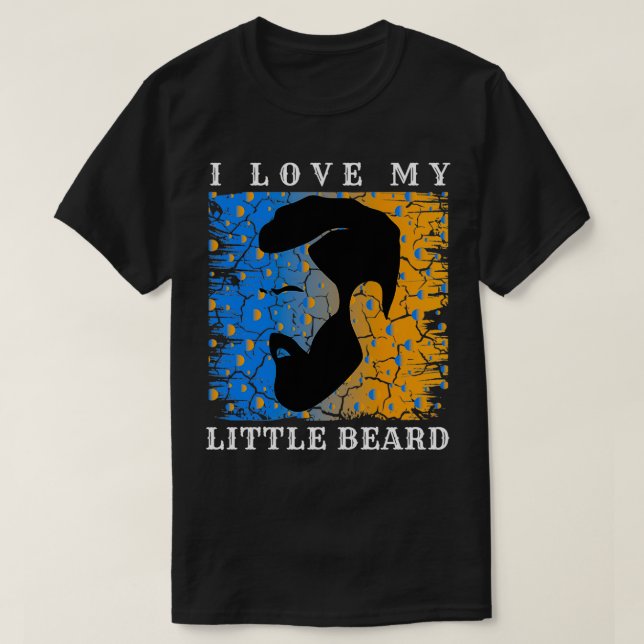 T-shirt J'Aime Ma Petite Barbe (Design devant)