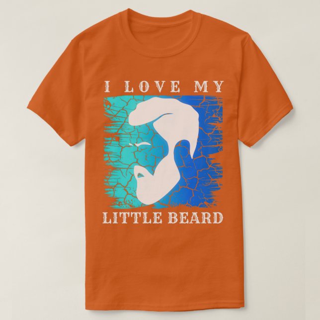 T-shirt J'Aime Ma Petite Barbe 21 (Design devant)