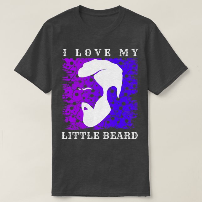 T-shirt J'Aime Ma Petite Barbe 24 (Design devant)