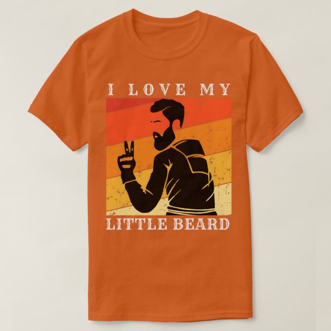 T-shirt J'Aime Ma Petite Barbe 31 (Design devant)