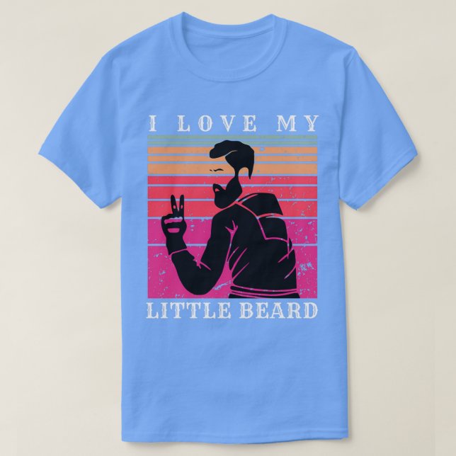 T-shirt J'Aime Ma Petite Barbe 39 (Design devant)