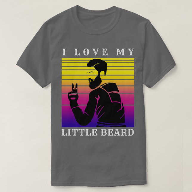 T-shirt J'Aime Ma Petite Barbe 43 (Design devant)