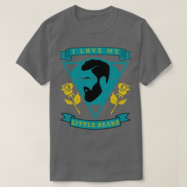 T-shirt J'Aime Ma Petite Barbe 48 (Design devant)