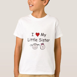 T-shirt J'aime ma petite soeur !