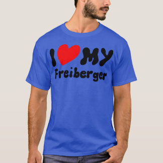 T-shirt J'aime ma race freiberger Horse