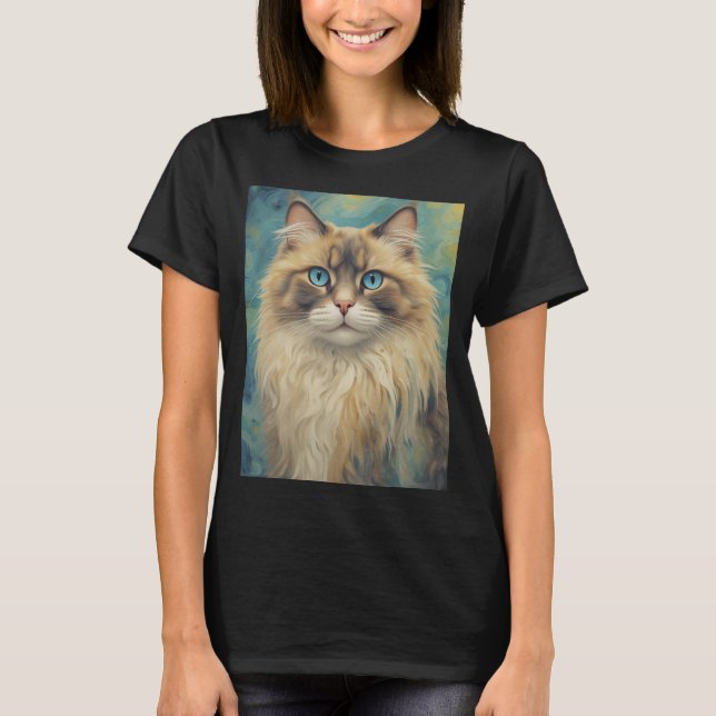 T-shirt J'Aime Ma Ragdoll (Devant)