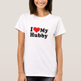 T-shirt J'aime ma Saint-Valentin de mari de mari