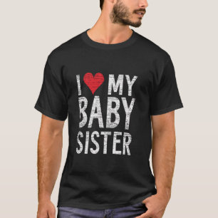 T-shirt J'Aime Ma Soeur Bébé J'Aime Ma Soeur Bébé