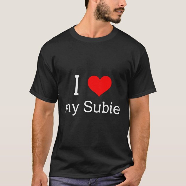 T-shirt J'Aime Ma Subie (Devant)