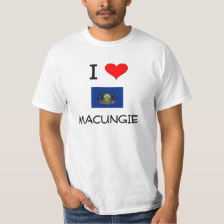 T-shirt J'aime Macungie Pennsylvanie