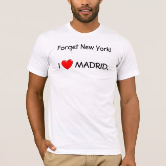 T-SHIRT J'AIME MADRID