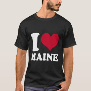 T-shirt J'aime Maine Me