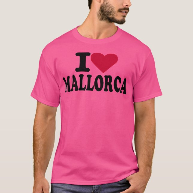 T-shirt J'aime Majorque (Devant)