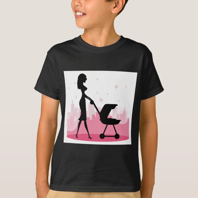 T-shirt j'aime maman (Devant)