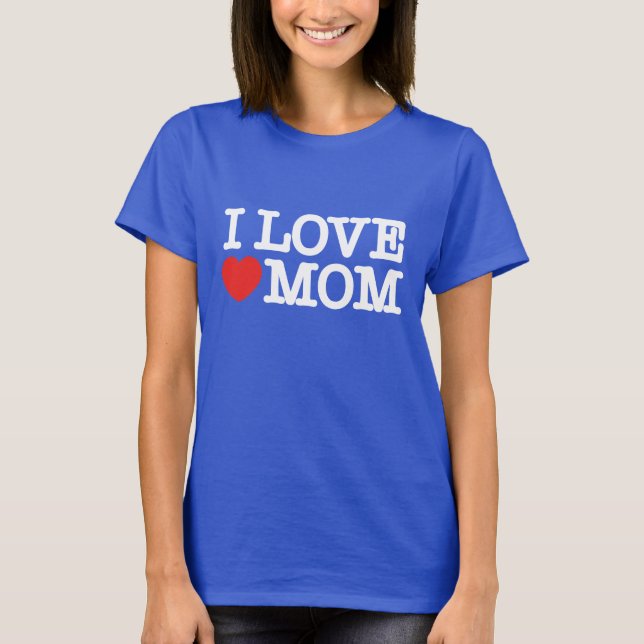T-shirt J'aime maman (Devant)